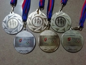 Medalas dos vencedores dos Jogos Olimpicos