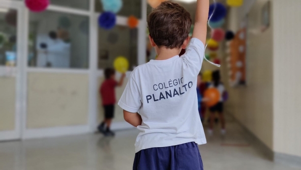 Planalto - Creche e Infantil iniciaram um novo letivo