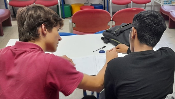 Planalto - Voluntariado de alunos do 1st