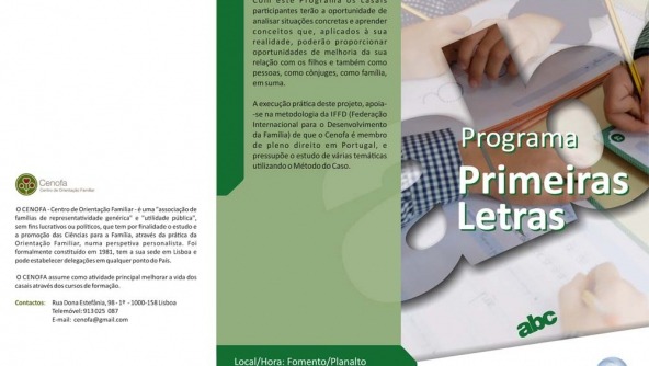 Planalto - Programa Primeiras Letras
