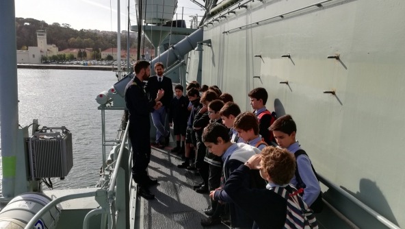 Planalto - Visita de estudo à Base Naval do Alfeite