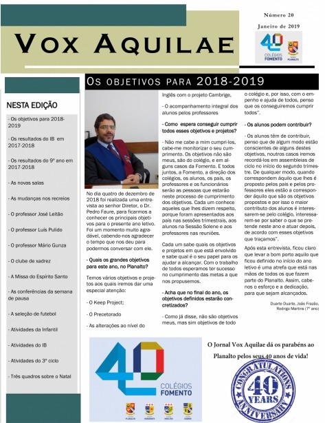 Planalto - Jornal Vox Aquilae