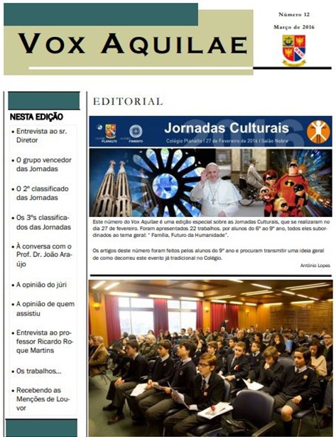 Planalto - Jornal Vox Aquilae